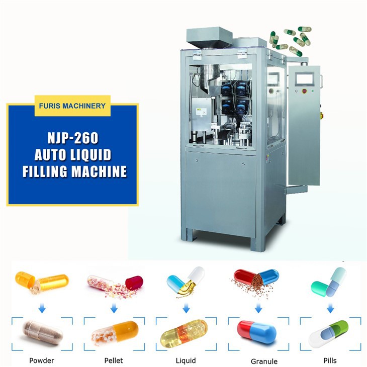 Best New Automatic Capsule Filling Machine 00-5 Size
